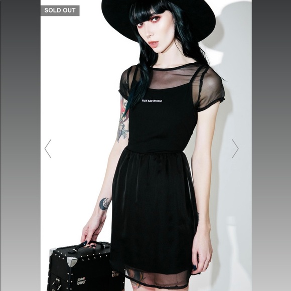 ISO!!!!!!! Daria Sheer Tee Dress - Picture 4 of 6
